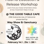 MEMBER HOSTED EVENT - GOOD TABLE with WAYSHOWER SANCTUARY
